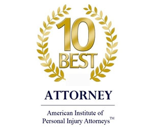 Chad M Pilon American Institute of Personal Injury Attorney's 10 Best Rated
